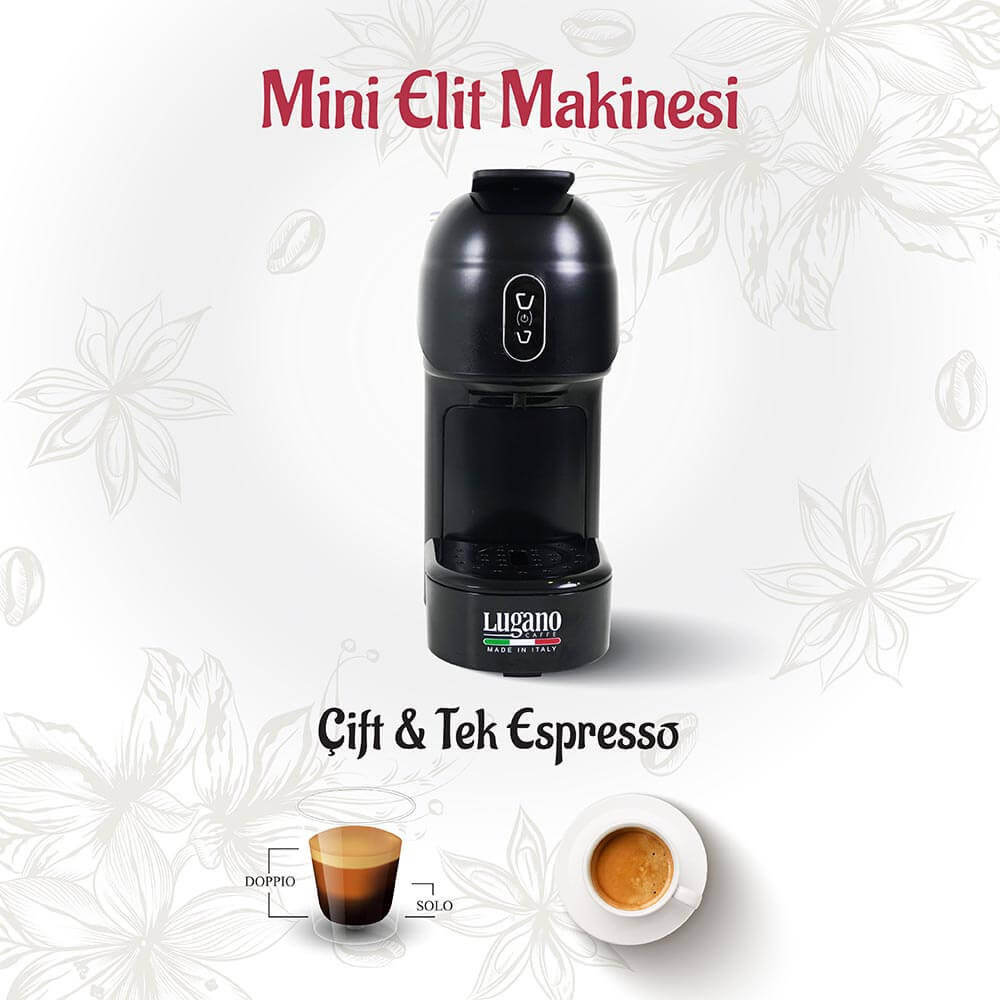 Lugano Caffé Mini Elit Espresso Makinesi (1)