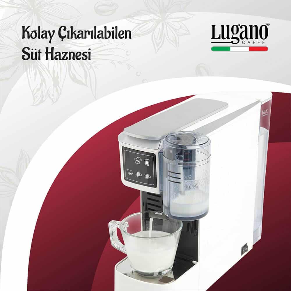 Kolay çıkarılabilen süt haznesi