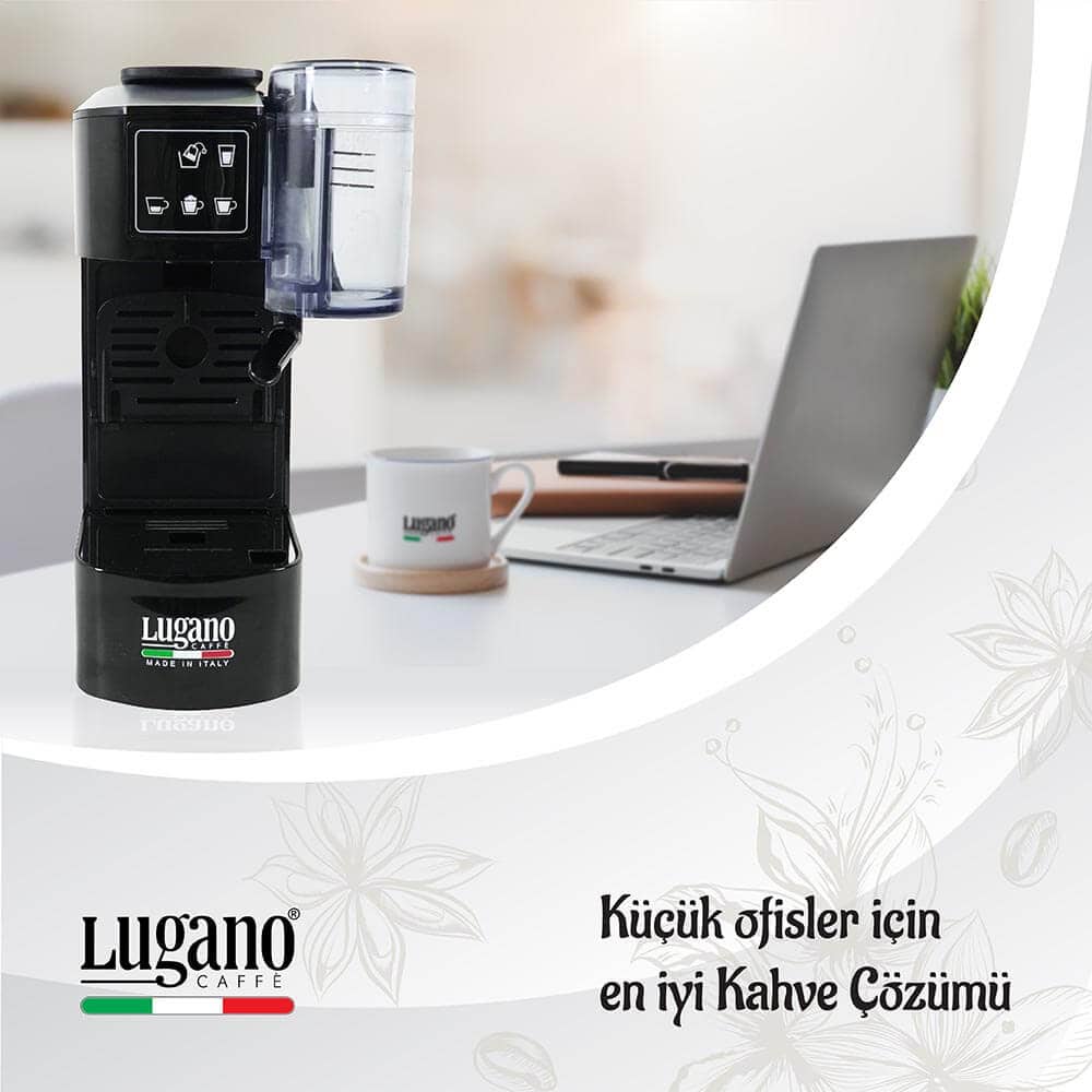 Lugano Caffé Creativa Kahve Makinesi - küçük ofisler için
