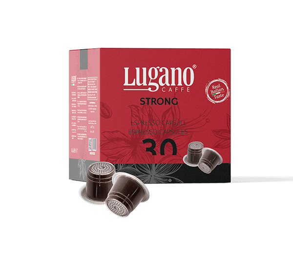 Lugano Espresso Kahve Strong-Kapsulleri 30'lü